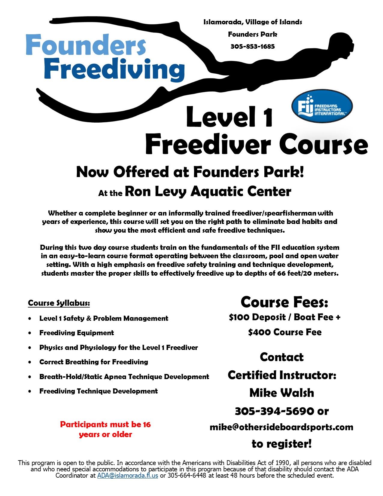 Freediving Flyer