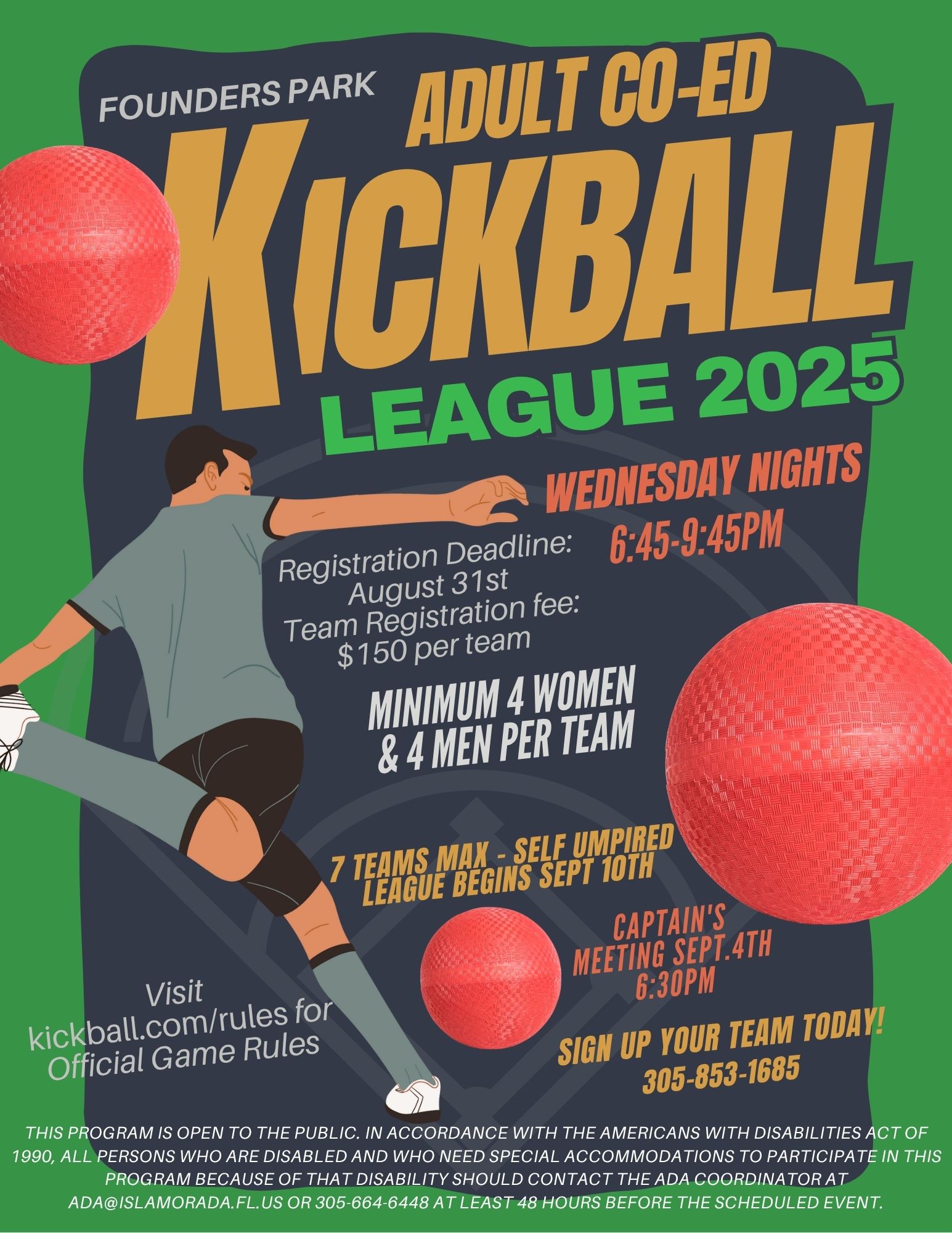 Kickball Flyer 2025