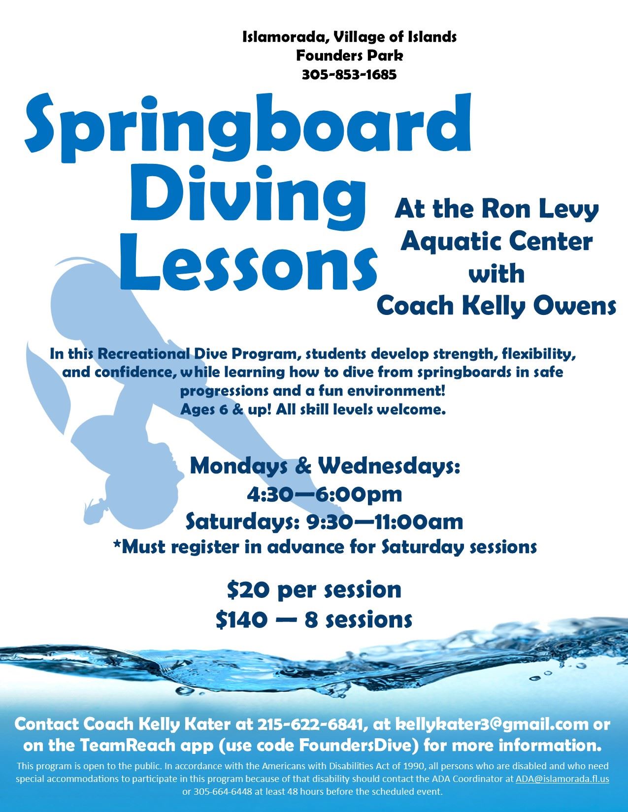 Kelly Springboard Dive Fall 2025