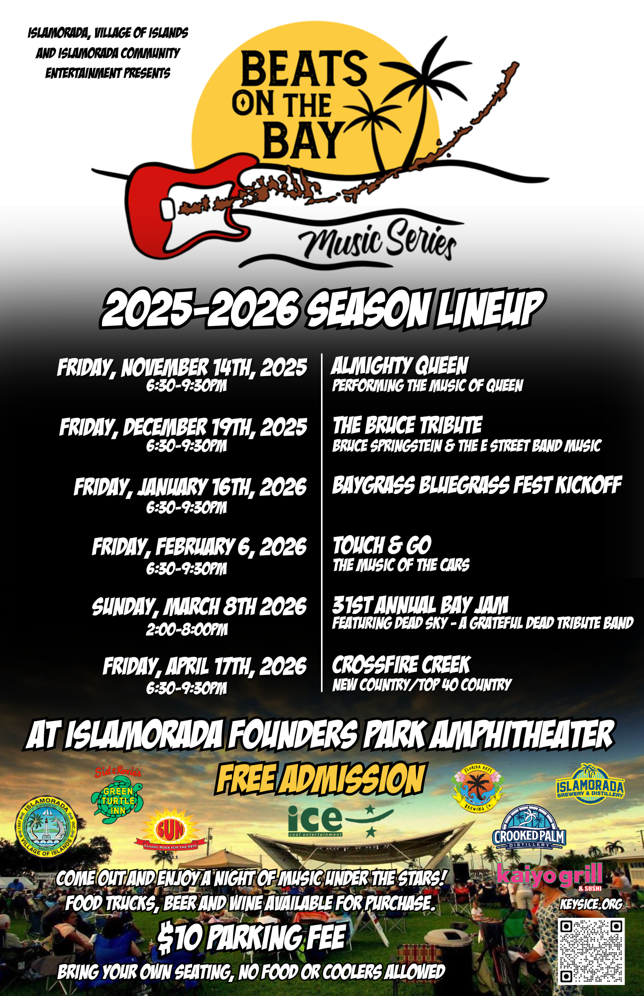 Beats on the Bay - Season Lineup 25-26