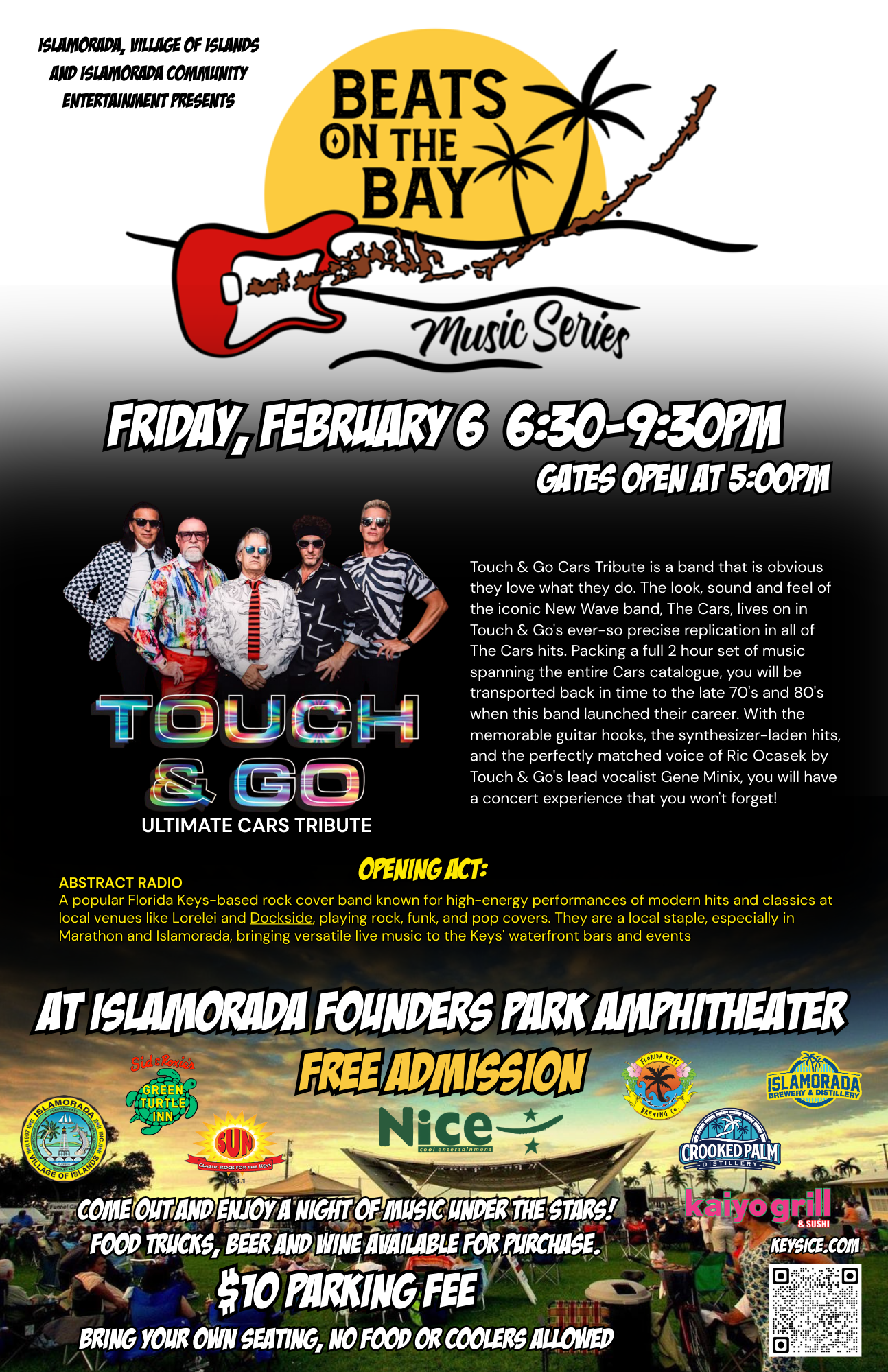 Beats on the Bay - Touch and Go - Cars Feb 6 2026
