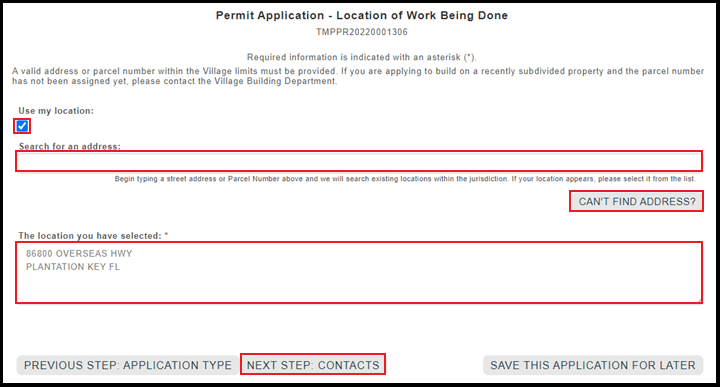 Location of Work 1.5