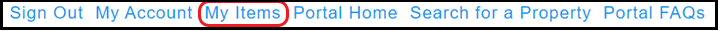 My Items Link