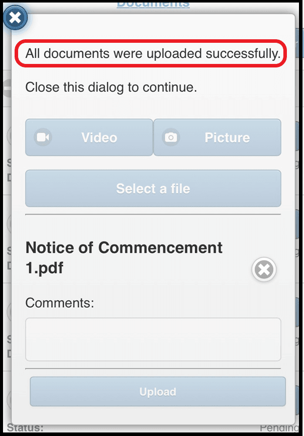 14 Successful Upload